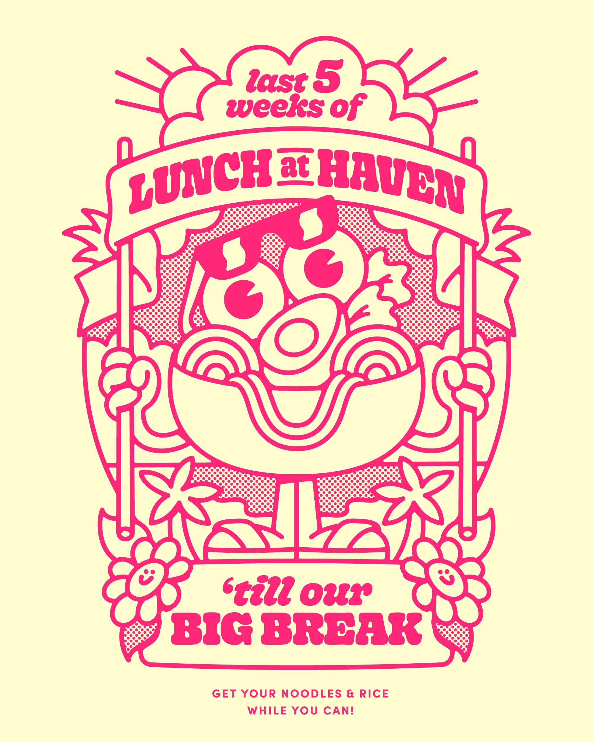 LUNCH CAFE HAVEN - ELKE WEEKDAG 12:00 - 14:00 (Nov - April)
